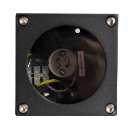 Vägglampa för utomhusbruk MORRIS 1xGU10/35W/230V IP54