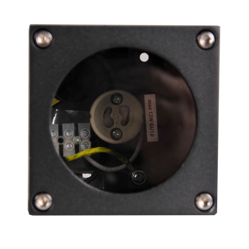 Vägglampa för utomhusbruk MORRIS 1xGU10/35W/230V IP54