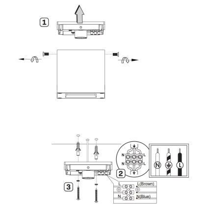 Vägglampa för utomhusbruk MORRIS 1xGU10/35W/230V IP54