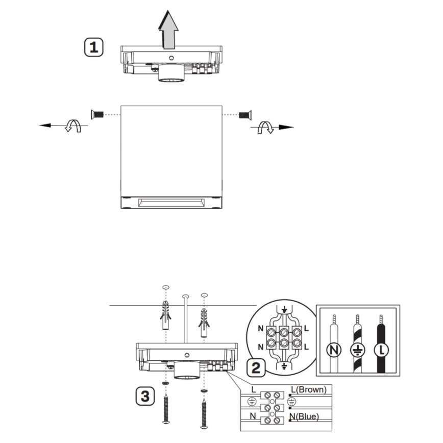 Vägglampa för utomhusbruk MORRIS 1xGU10/35W/230V IP54