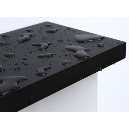 Vägglampa för utomhusbruk NEELY 1xE27/12W/230V IP54 svart