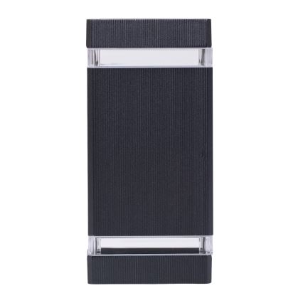 Vägglampa för utomhusbruk NIZZA 2xGU10/35W/230V IP65