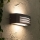 Vägglampa för utomhusbruk OLIANA 1xE27/60W/230V IP54 antracit