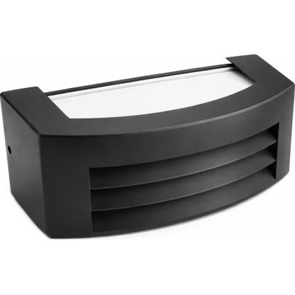 Vägglampa för utomhusbruk OLIANA 1xE27/60W/230V IP54 svart