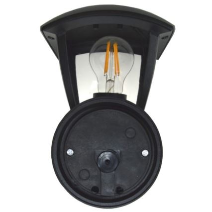 Vägglampa för utomhusbruk SURVA 1xE27/60W/230V IP44 svart