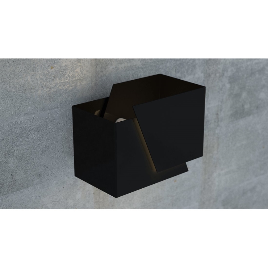 Vägglampa FROST 1xG9/8W/230V svart