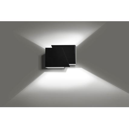 Vägglampa FROST 1xG9/8W/230V svart