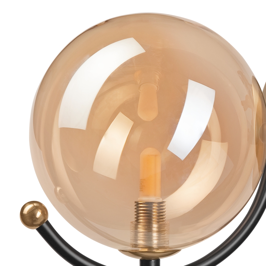 Vägglampa GEORGIA 1xE14/5W/230V guld/rökig beige