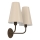 Vägglampa GRENADA 2xE14/15W/230V beige