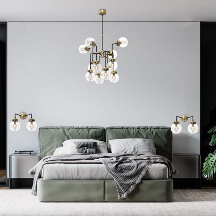 Vägglampa HYDRO 2 2xE14/15W/230V
