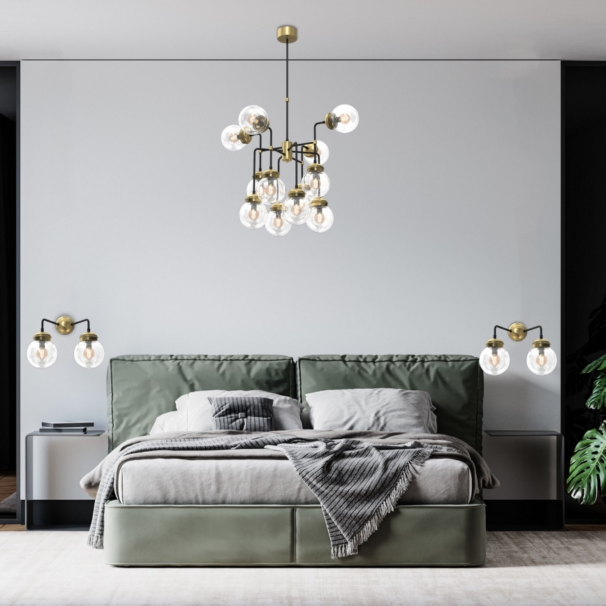 Vägglampa HYDRO 2 2xE14/15W/230V