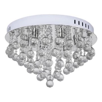 Vägglampa i kristall 6xE14/60W/230V