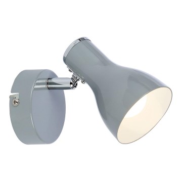 Vägglampa JULIE 1xE14/40W/230V grå