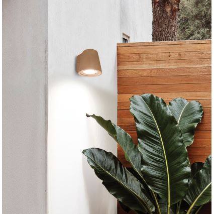 Vägglampa KIARA 1xGU10/10W/230V brun