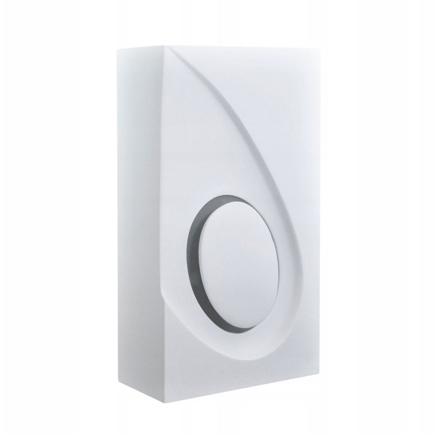 Vägglampa KOMETA 1xE14/12W/230V plåster/vit