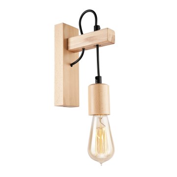 Vägglampa LEON 1xE27/60W/230V bok