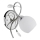 Vägglampa LIVIA 1xE14/10W/230V skinande krom