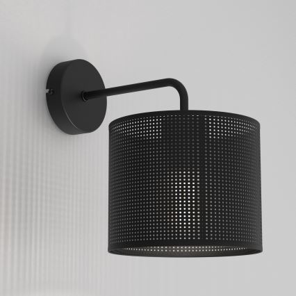 Vägglampa LOFT SHADE 1xE27/60W/230V svart