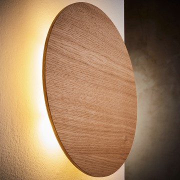 Vägglampa LUNA 3xG9/8W/230V diameter 30 cm beige