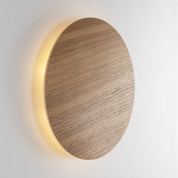 Vägglampa LUNA 4xG9/8W/230V diameter 40 cm brun