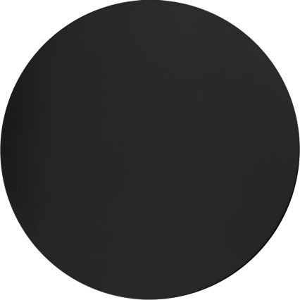 Vägglampa LUNA 4xG9/8W/230V diameter 40 cm svart