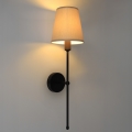 Vägglampa MADELA 1xE14/40W/230V beige/svart