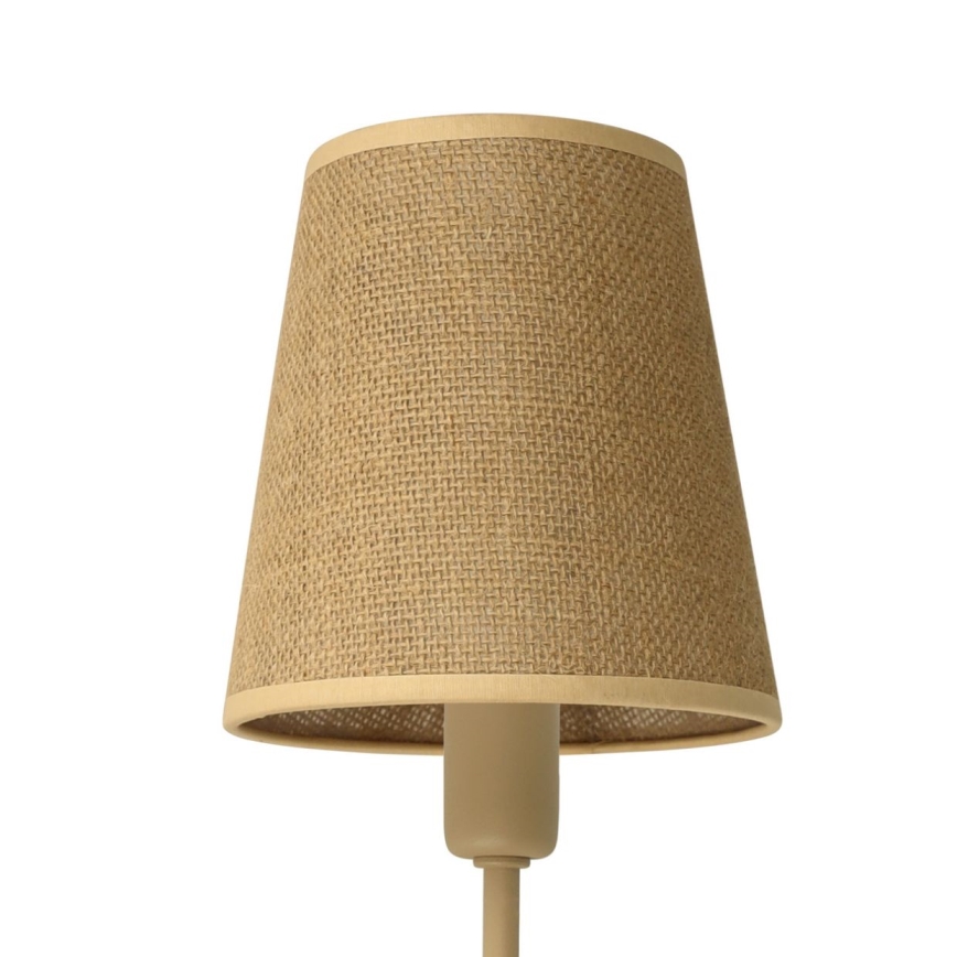 Vägglampa MADELA 1xE14/40W/230V jute/beige