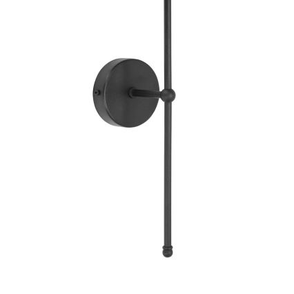 Vägglampa MADELA 1xE14/40W/230V jute/svart