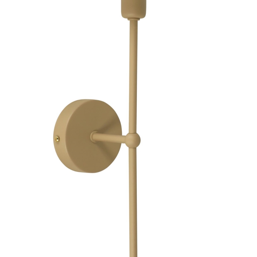 Vägglampa MADELA 1xE14/40W/230V svart/beige