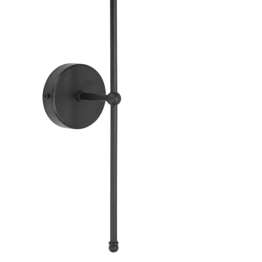 Vägglampa MADELA 1xE14/40W/230V svart