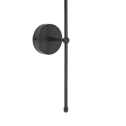 Vägglampa MADELA 1xE14/40W/230V svart