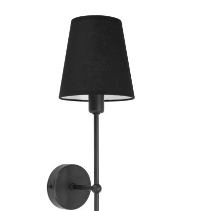 Vägglampa MADELA 1xE14/40W/230V svart