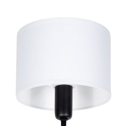 Vägglampa MADELA 1xE14/40W/230V vit/svart