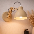 Vägglampa MARCELLO 1xE27/15W/230V beige