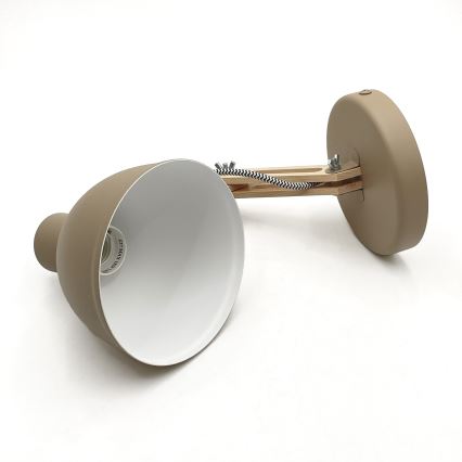Vägglampa MARCELLO 1xE27/15W/230V beige