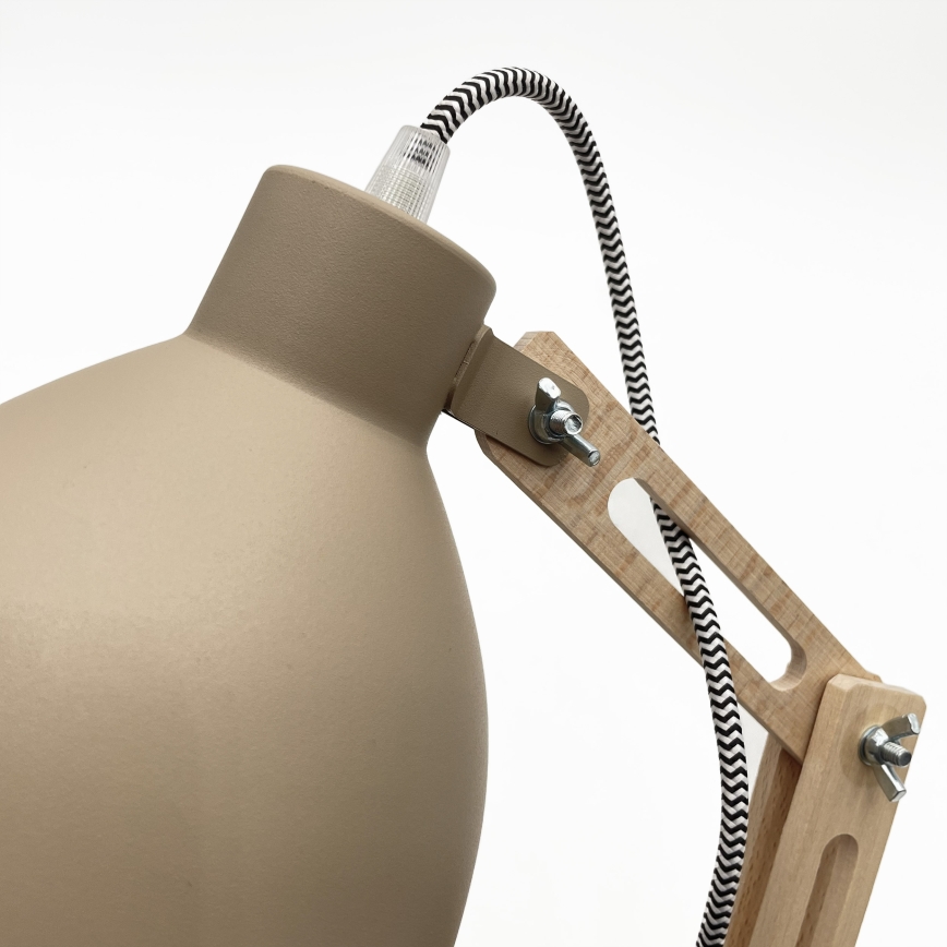 Vägglampa MARCELLO 1xE27/15W/230V beige