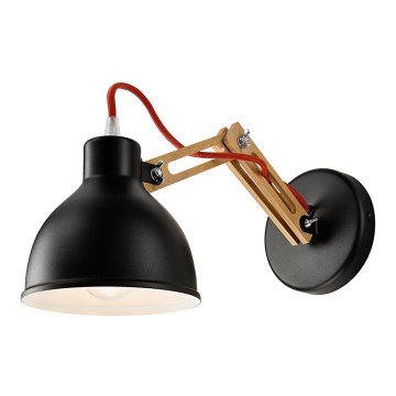 Vägglampa MARCELLO 1xE27/60W/230V bok