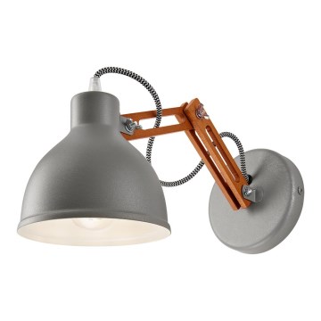 Vägglampa MARCELLO 1xE27/60W/230V bok