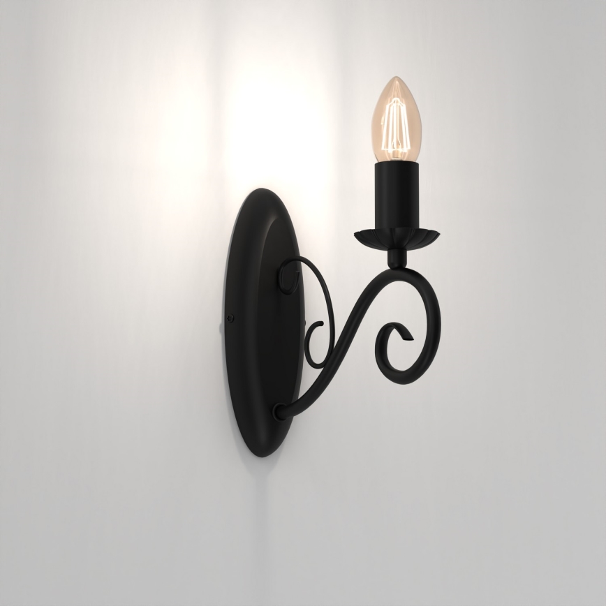 Vägglampa MAURO 1xE14/60W/230V