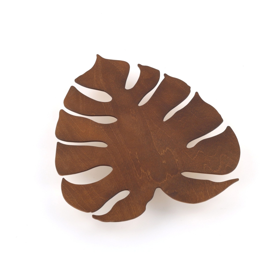 Vägglampa MONSTERA 3xG9/8W/230V brun