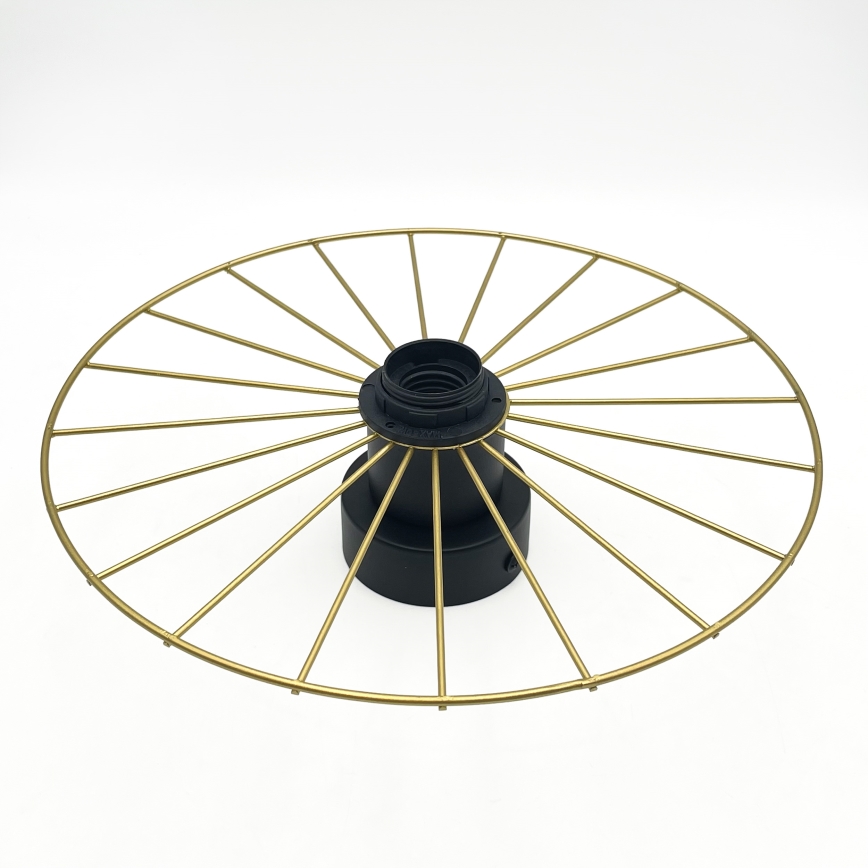 Vägglampa MONTANA 1xE27/15W/230V diameter 30 cm guld