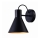 Vägglampa MORE 1xE27/40W/230V svart