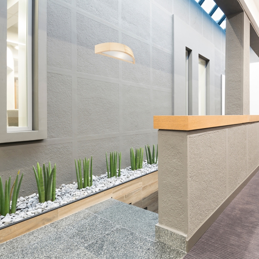 Vägglampa NATURAL 1xE27/60W/230V furu/beige