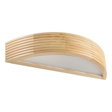 Vägglampa NATURAL MODERN 1xE27/15W/230V furu