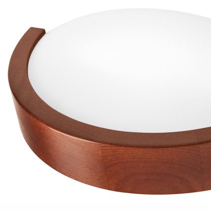 Vägglampa NATURAL SLIM 1xE27/60W/230V tall/brun