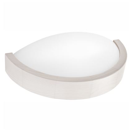 Vägglampa NATURAL SLIM 1xE27/60W/230V tall/vit