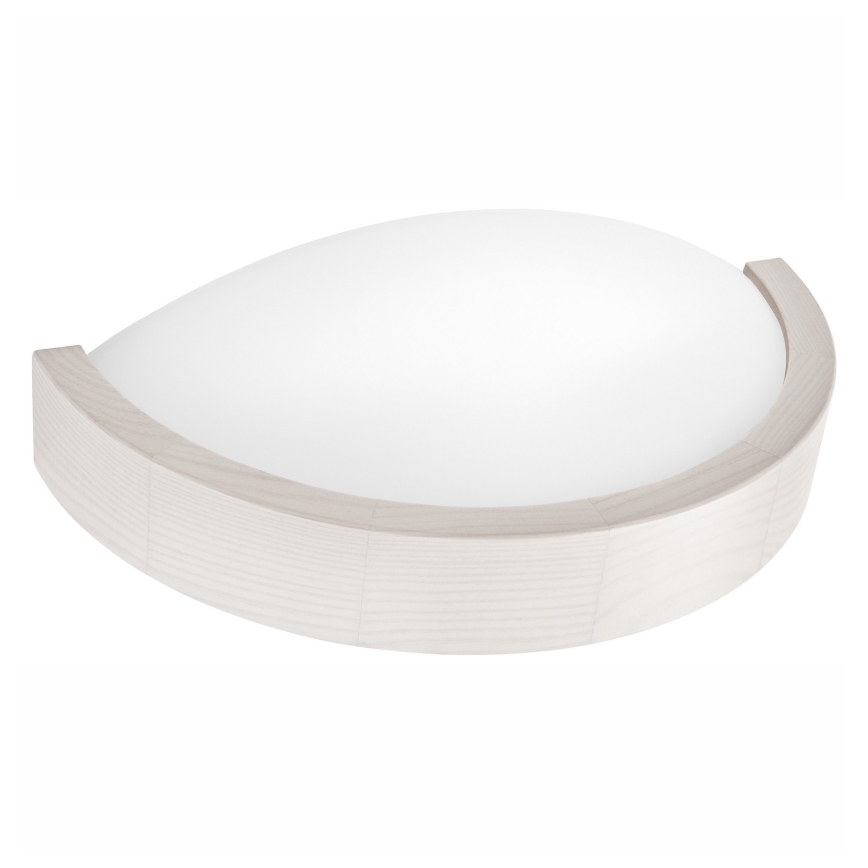 Vägglampa NATURAL SLIM 1xE27/60W/230V tall/vit