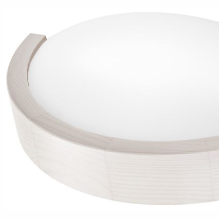 Vägglampa NATURAL SLIM 1xE27/60W/230V tall/vit