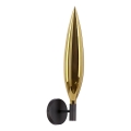 Vägglampa NORDIC 1xG9/5W/230V svart/guld