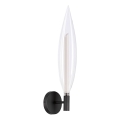 Vägglampa NORDIC 1xG9/5W/230V svart/klar